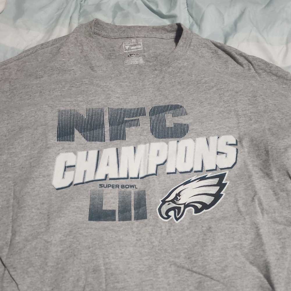 Fanatics Gray NFC Champions Tee